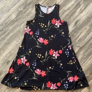 Old Navy jersey knit swing dress. Size S